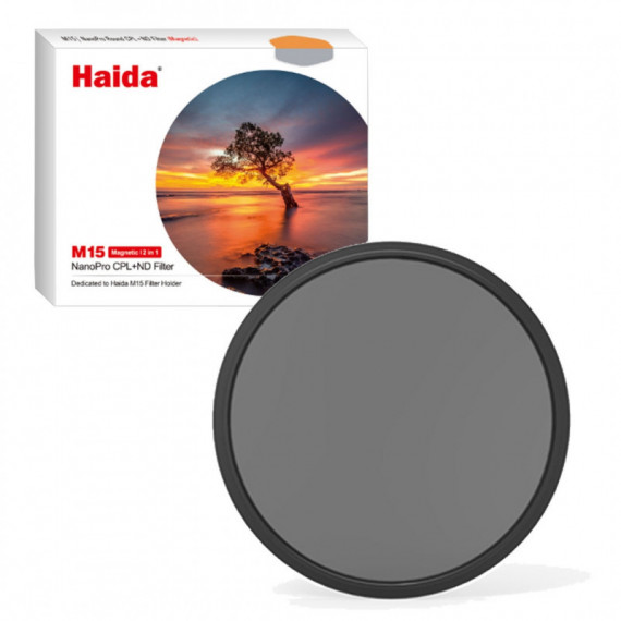 Filtro HAIDA M15 Magnetic Nano-coating CPL+ND1.8 HD4496