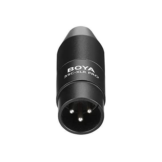 Adaptador Mini Jack/h a Xlr Macho BOYA 35C-XLR Pro