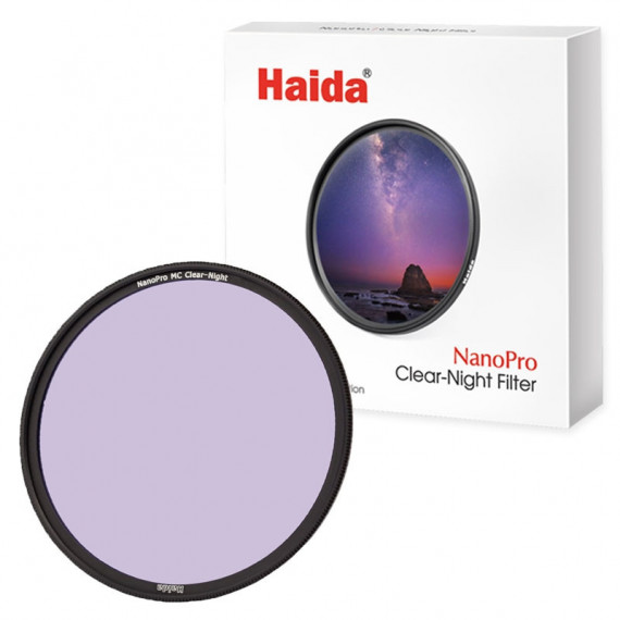 Filtro Nocturno HAIDA Nanopro Clear Night 55MM HD3704
