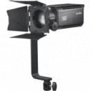 Lámpara Led GODOX S60 con Lente de Enfoque y Aletas