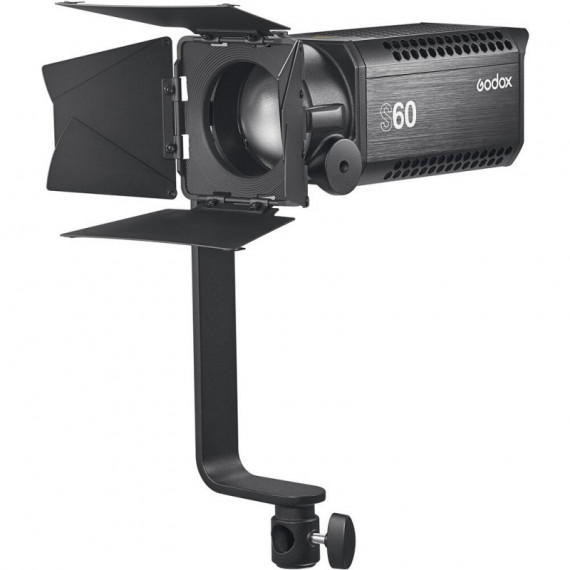 Lámpara Led GODOX S60 con Lente de Enfoque y Aletas