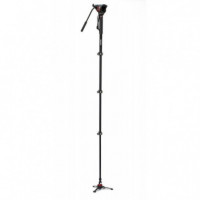 Monópode Video MANFROTTO Xpro 4 Secciones con Rótula Fluida