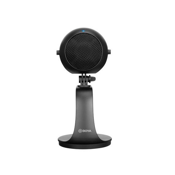 Micrófono de Escritorio USB con Soporte de Mesa BOYA BY-PM300