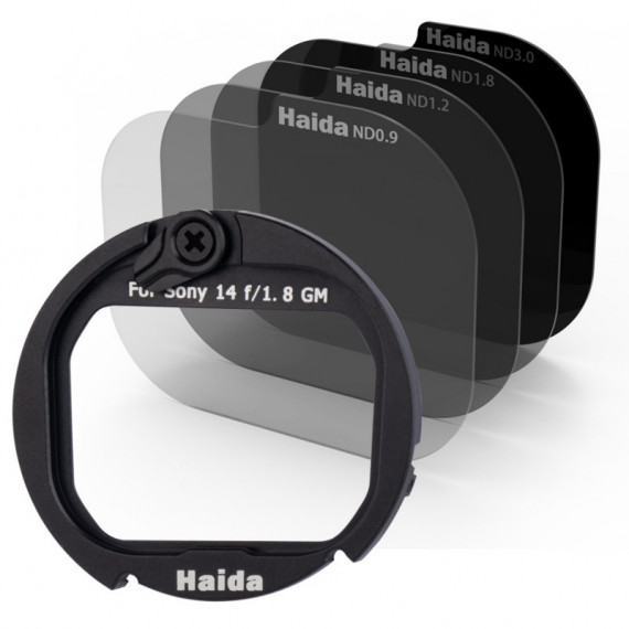 HAIDA Rear Lens Nd Filter Kit para Sony Fe 14MM F1.8 Gm