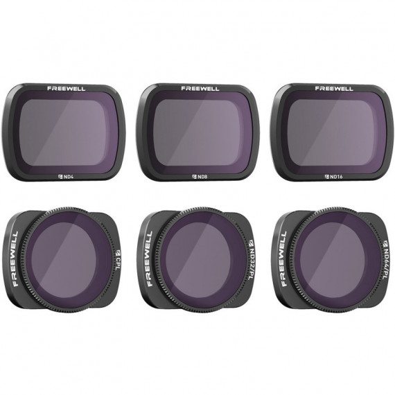 Kit de Filtros Freewell para Dji Osmo Pocket/pocket 2 (paquete de 6) FREEWELL Kit de Filtros Freewell para Dji Osmo Pocket/pocket 2 (paquete de 6) FREEWELL