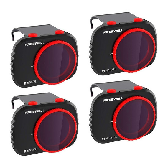 Paquete de Filtros de Lente Freewell Bright Day Nd/pl para Dji Mavic Mini/mini 2  FREEWELL