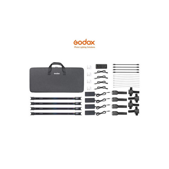 Kit 4 Tubos Led Rgb GODOX TL60