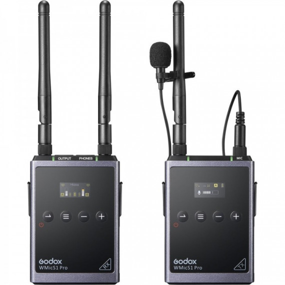 Micrófono Inalámbrico GODOX WMICS1 Pro Uhf