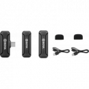 Micrófono Inalámbrico BOYA de Dos Canales de 2,4 Ghz Tipo C
