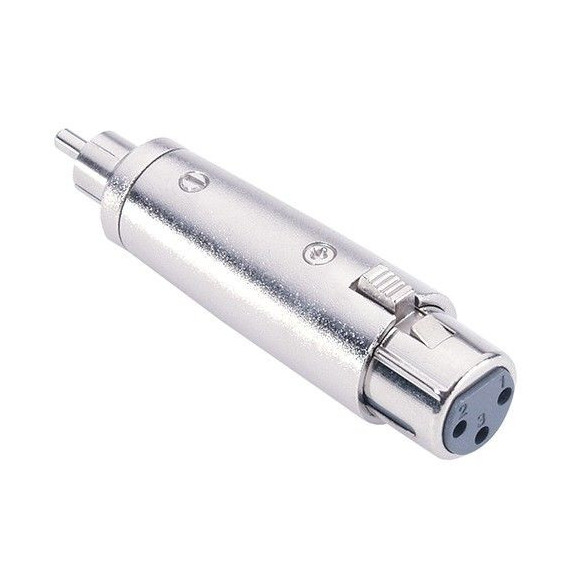 ADAM HALL 7868 Adaptador Xlr Hembra a Rca Macho