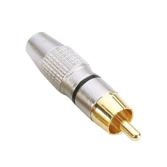 Conector ADAM HALL Rca Metalico Pro.