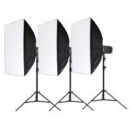 Kit de Estudio ULTRAPIX con Focos de 200W