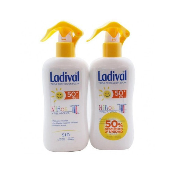 LADIVAL Pack de Niños Spr. FPS50+ 200ML
