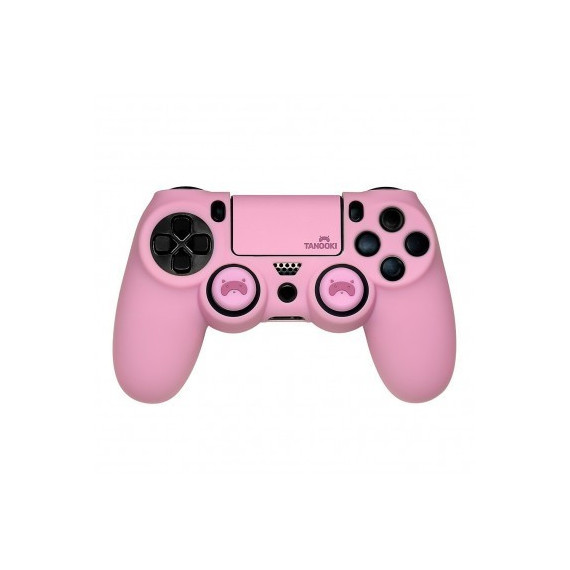 Funda Mando Silicona Rosa Tanooki PS4  BLADE