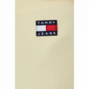 Legging TOMMY JEANS Corto Amarillo