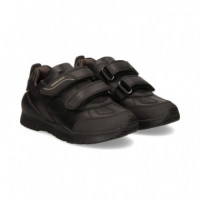 Deportivo Colegial 2 Velcros Negro  BIOMECANICS