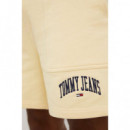 Bermuda TOMMY JEANS Amarillo Pastel
