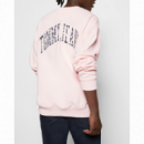 Sudadera TOMMY JEANS Abo Rosa Pb