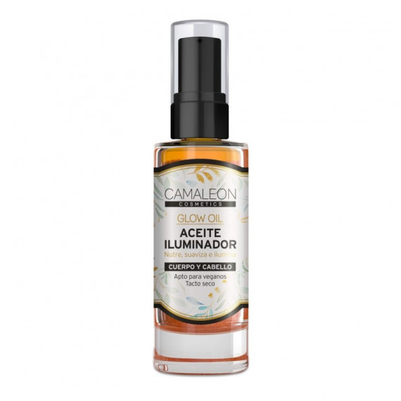 Camaleon Aceite Iluminador Cuerpo y Cabello 30ML  CAMALEON COSMETICS