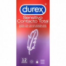DUREX Sensitivo Contacto Total Preservativos 12