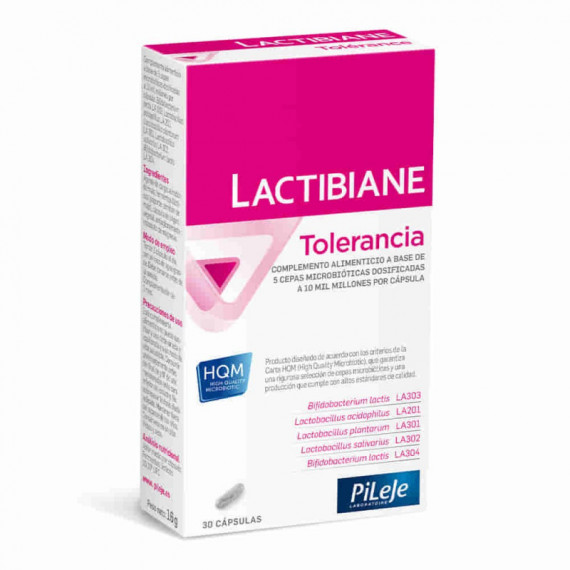 LACTIBIANE Tolerancia 30 Caps Pileje