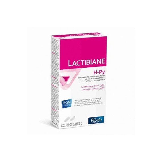 LACTIBIANE Hpy 14 Capsulas Blancas + 28 Capsulas