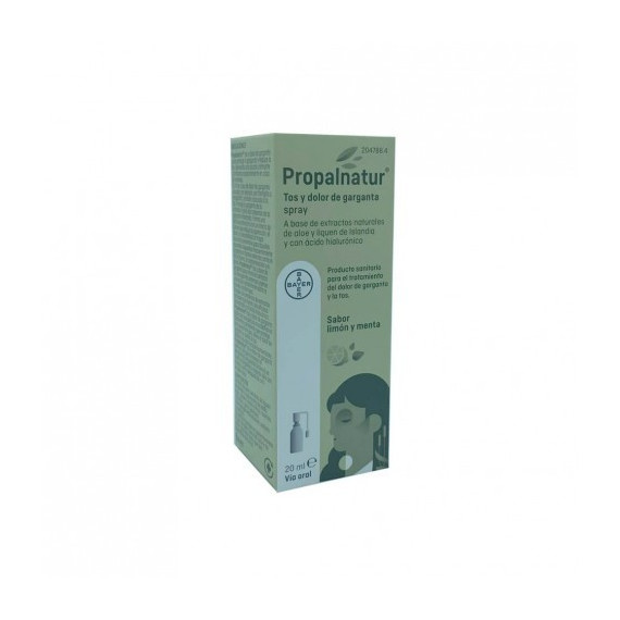 Propalnatur Tos y Dolor de Garganta 1 Spray 20 M  BAYER