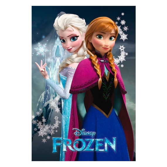 Póster Elsa y Ana Frozen (2)  GRUPO ERIK
