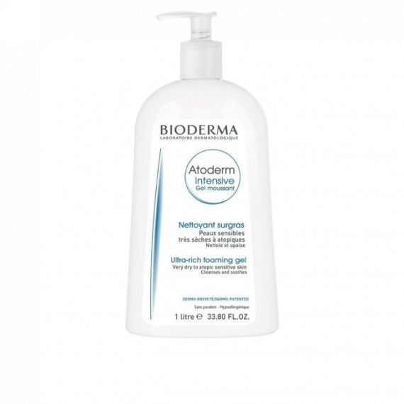 Atoderm Intensive Gel Moussant BIODERMA 1 Envase