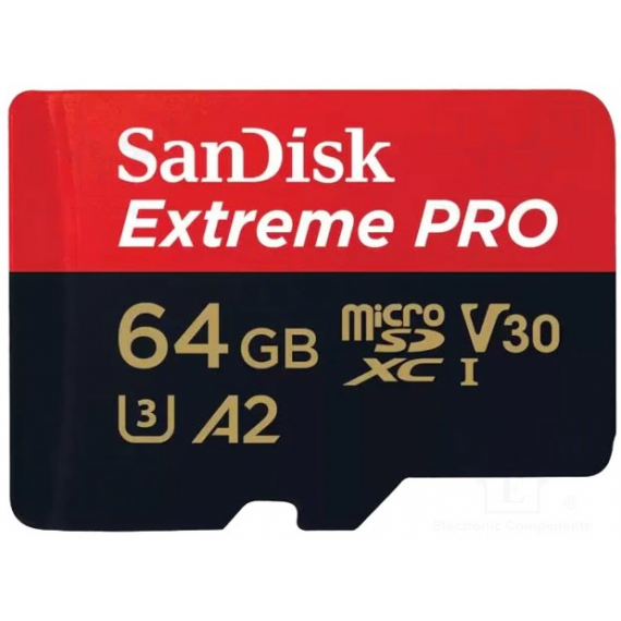 Tarjeta SANDISK 64GB Extreme Pro A2 Microsdxc de  200MB/S