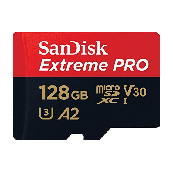 Tarjeta SANDISK 128GB Extreme Pro A2 Microsdxc de  200MB/S