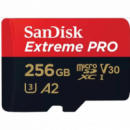 Tarjeta SANDISK 256GB Extreme Pro A2 Microsdxc de  200MB/S