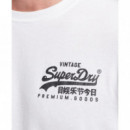 Camiseta de Manga Corta SUPERDRY