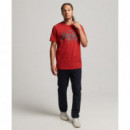 Camiseta de Manga Corta SUPERDRY