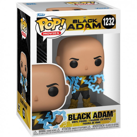 FUNKO Pop Black Adam con Rayos Dc 1232