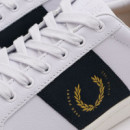 Calzado Fred Perry blanco y negro