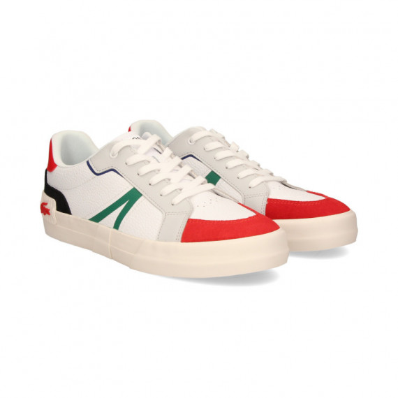 Dep.talon Rojo Banda Verde Blanco  LACOSTE - Guanxe Atlantic Marketplace