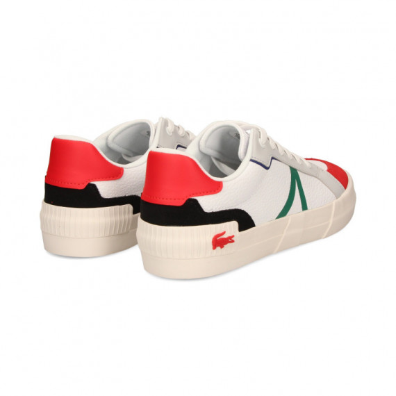 Dep.talon Rojo Banda Verde Blanco  LACOSTE - Guanxe Atlantic Marketplace