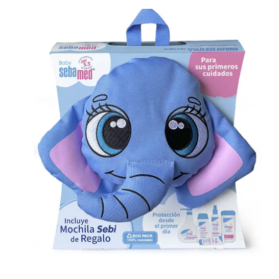 SEBAMED Baby Canastilla Mochila Elefante