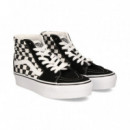 Botin Damero Negro/blanco  VANS