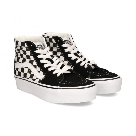 Botin Damero Negro/blanco  VANS