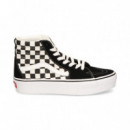 Botin Damero Negro/blanco  VANS