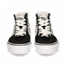 Botin Damero Negro/blanco  VANS