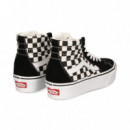 Botin Damero Negro/blanco  VANS