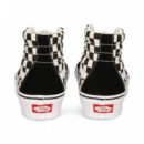 Botin Damero Negro/blanco  VANS