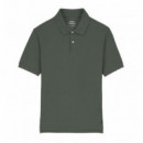 Polo Ecoalf gris logo bordado PB