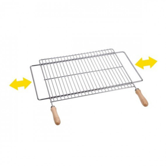 Parrilla Barbacoa Sauvic  Extensible 50 60X40CM 96093