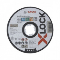 Bosch X-lock Expert Disque en acier inoxydable 125X1,6 Mm