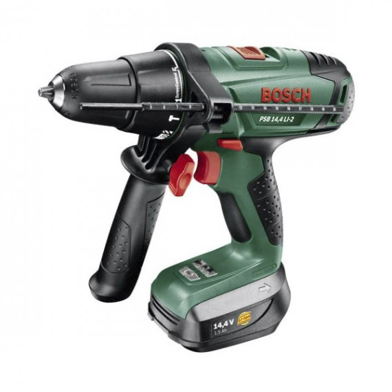 Taladro BOSCH Psb 14.4 LI-2 (2X2.5 Ah) + 50 Pcs. Ace