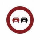 Señal Metalica TR-305 (prohibido Adelantar)